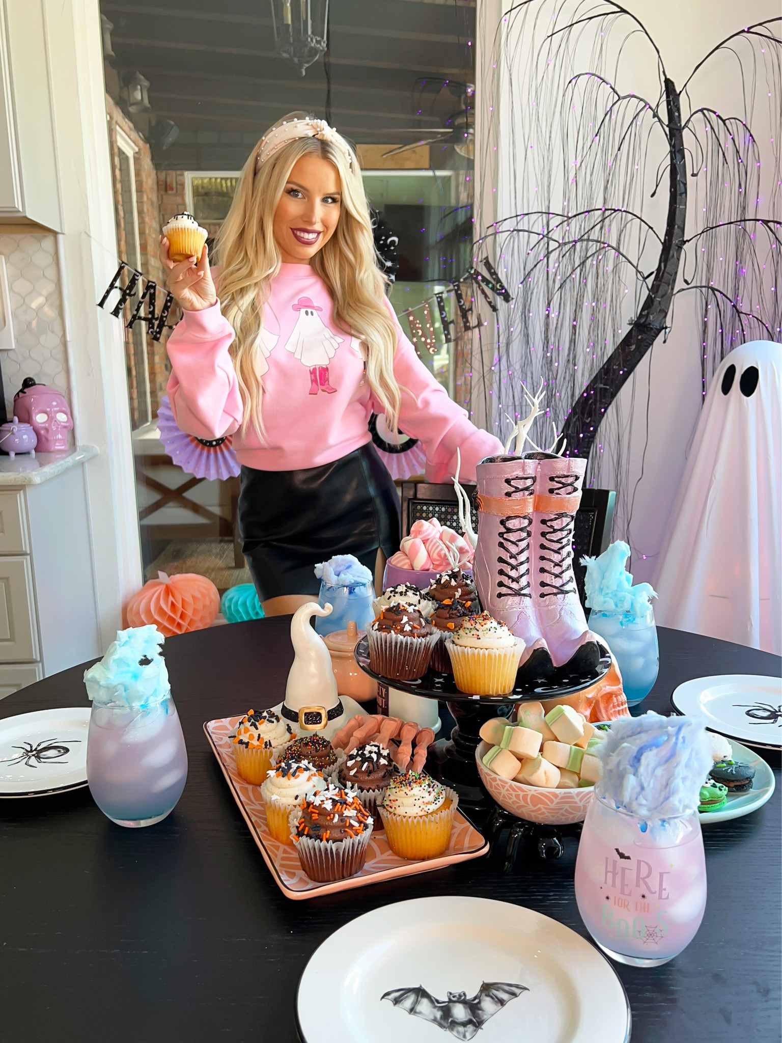 Halloween party. Halloween graphic sweatshirt. Halloween tree. Halloween decor 

#LTKSeasonal #LTKHalloween #LTKhome