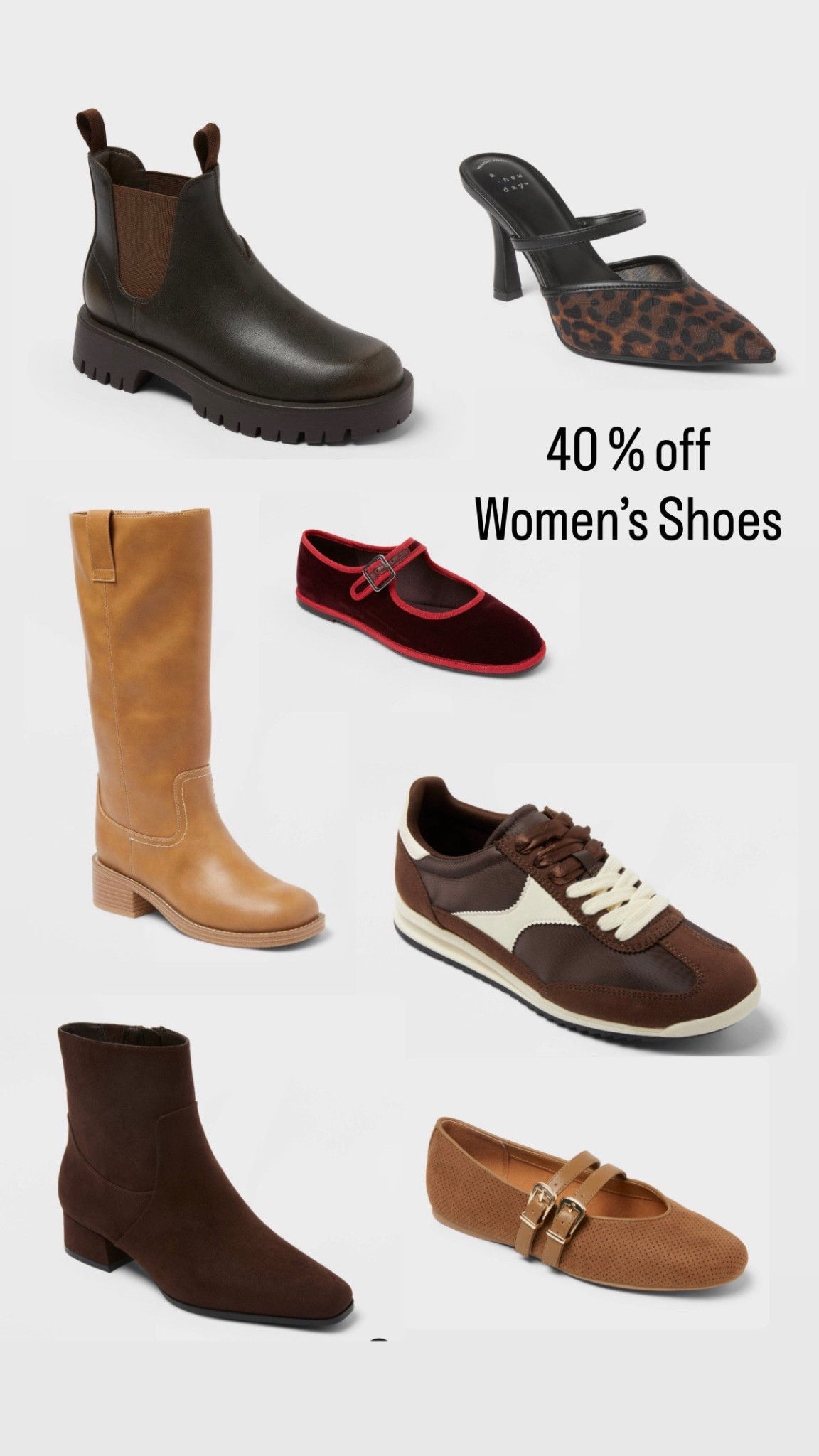 @target deal of the day!
40% off women shoes! 

#LTKFindsUnder50 #LTKHoliday #LTKSaleAlert