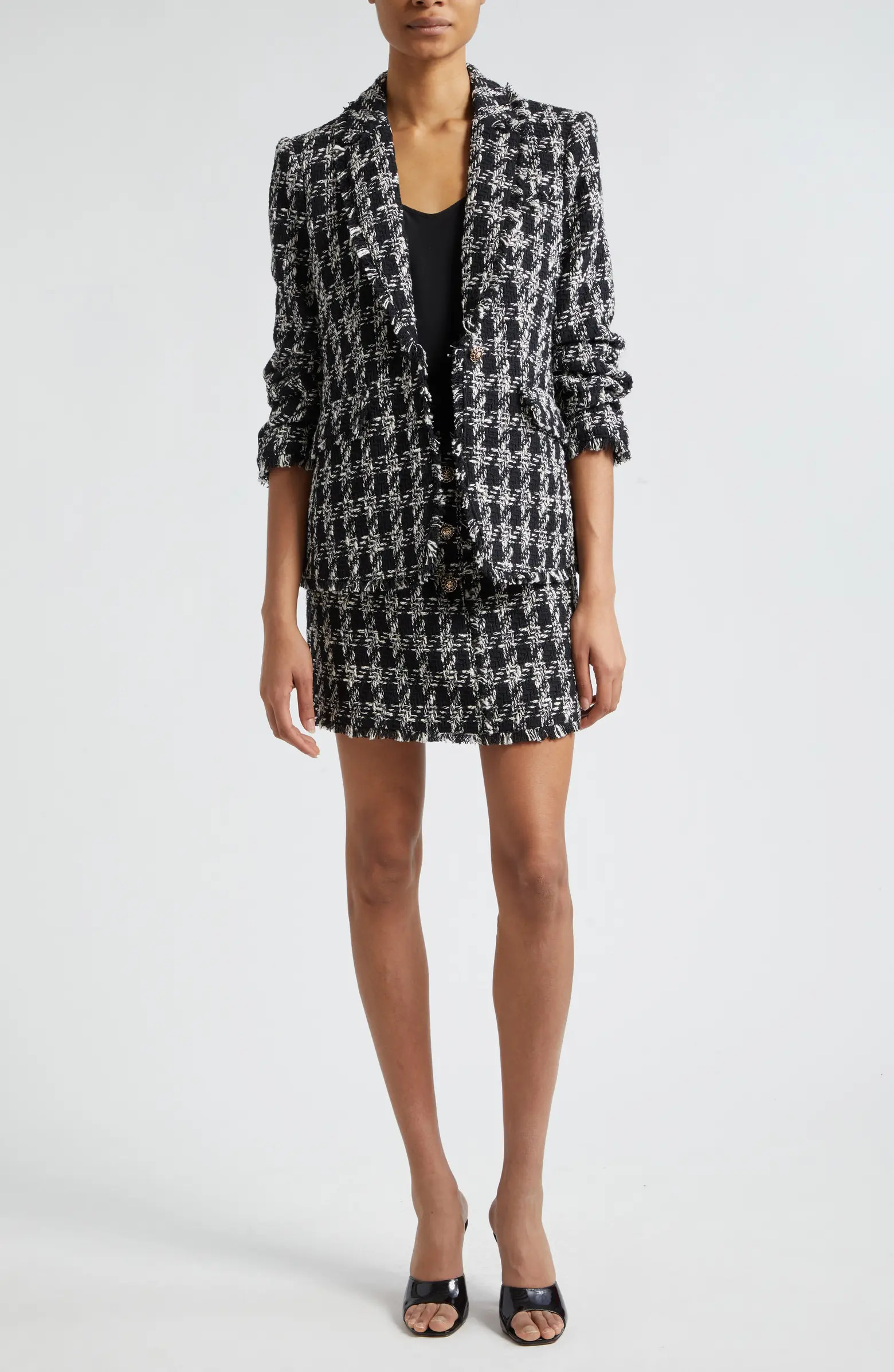 Khloe Bouclé Tweed Blazer | Nordstrom