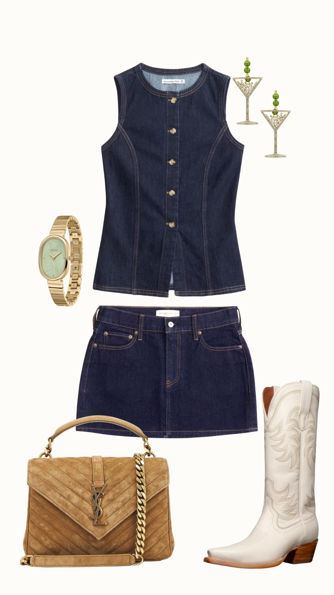 Abercrombie denim on denim outfit idea

#LTKSeasonal #LTKStyleTip #LTKFallSale