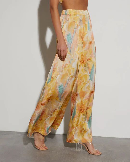 Calypso Tropical Pocketed Pants | VICI Collection
