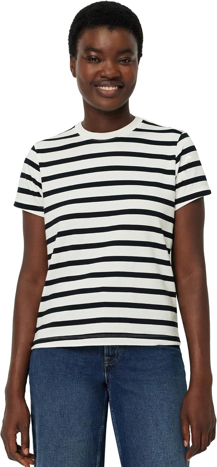Amazon Essentials Women's Relaxed-Fit Cotton Crewneck T-Shirt | Amazon (US)