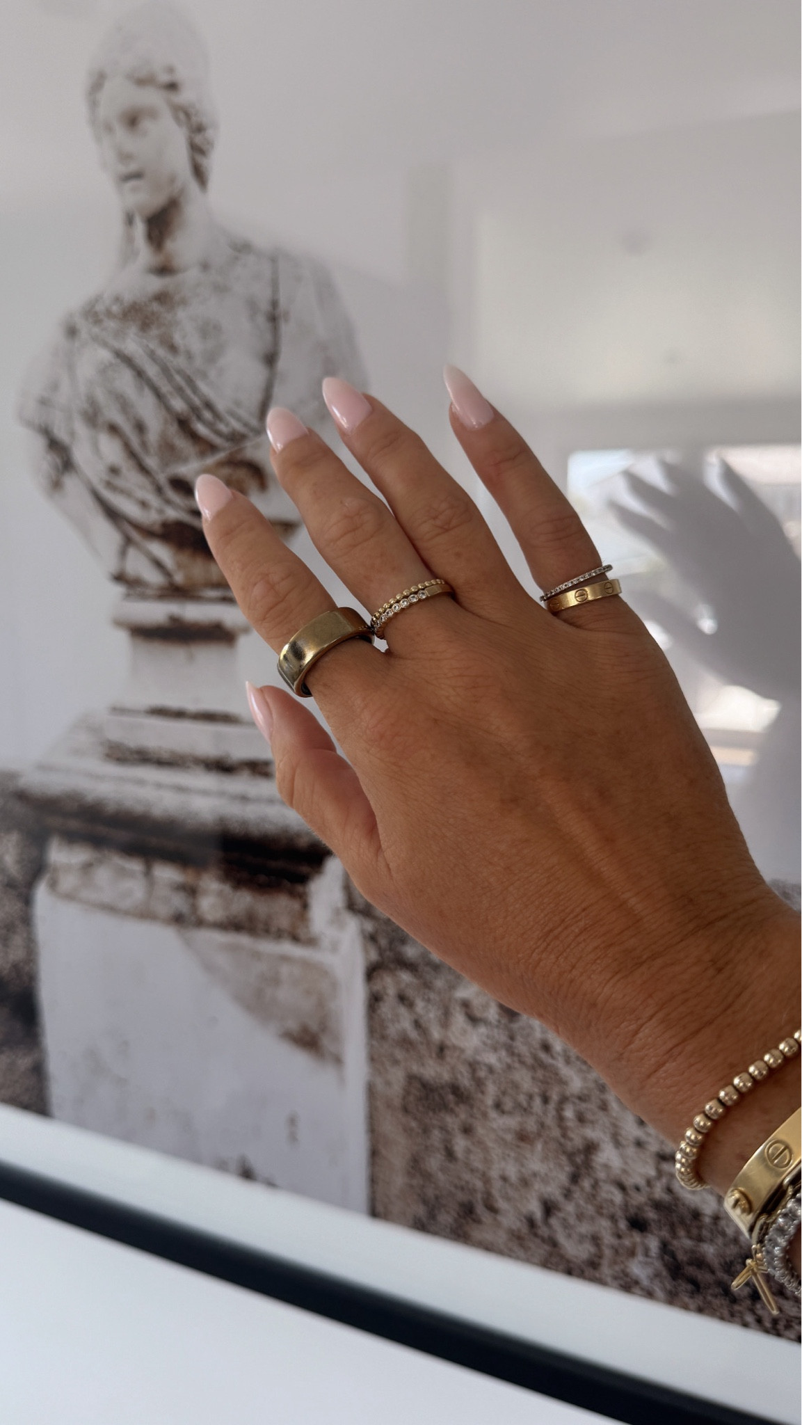 Step up your jewelry game and count your steps. More chic than a FitBit or an Apple Watch. 
Track your sleep, steps, cycle and more with an Oura ring! 

#LTKBeauty #LTKActive #LTKFitness