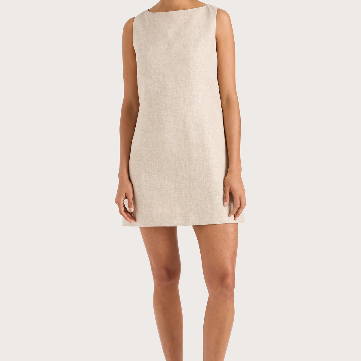 Kelly Mini Dress Natural | Faithfull (AU)
