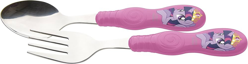 Zak Designs My Little Pony Fork and Spoon Set, TV Series | Amazon (US)