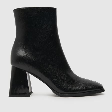 Womens Black schuh Billie Block Heel Boots | schuh | Schuh