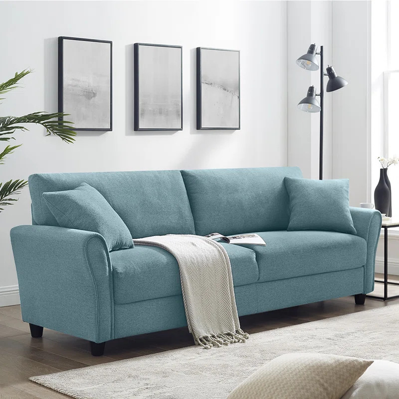 Aviya 85.4" Wide Flared Arm Sofa | Wayfair North America