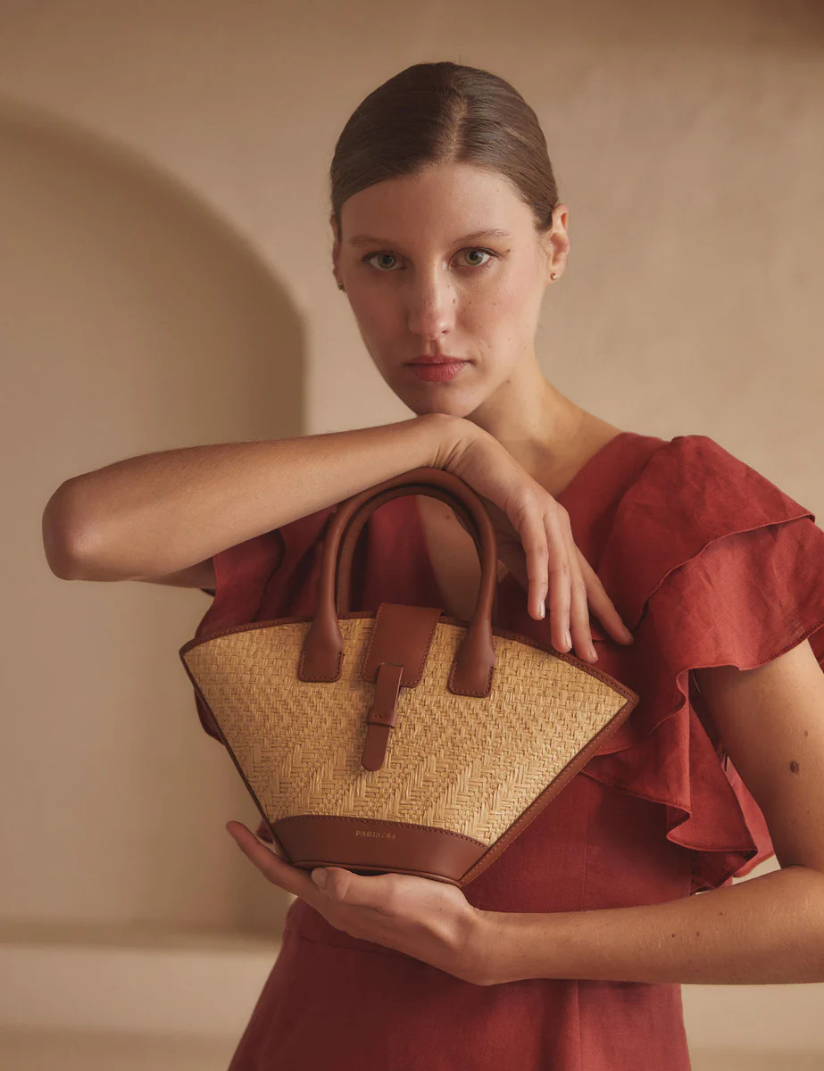 Mini Lumière Palma & Chocolate Bag by PARIS/64 | PARIS/64