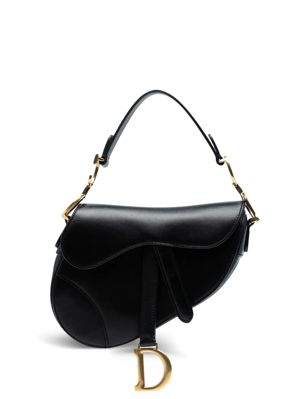 2018 Mini Smooth Calfskin Saddle Bag satchel | Farfetch Global