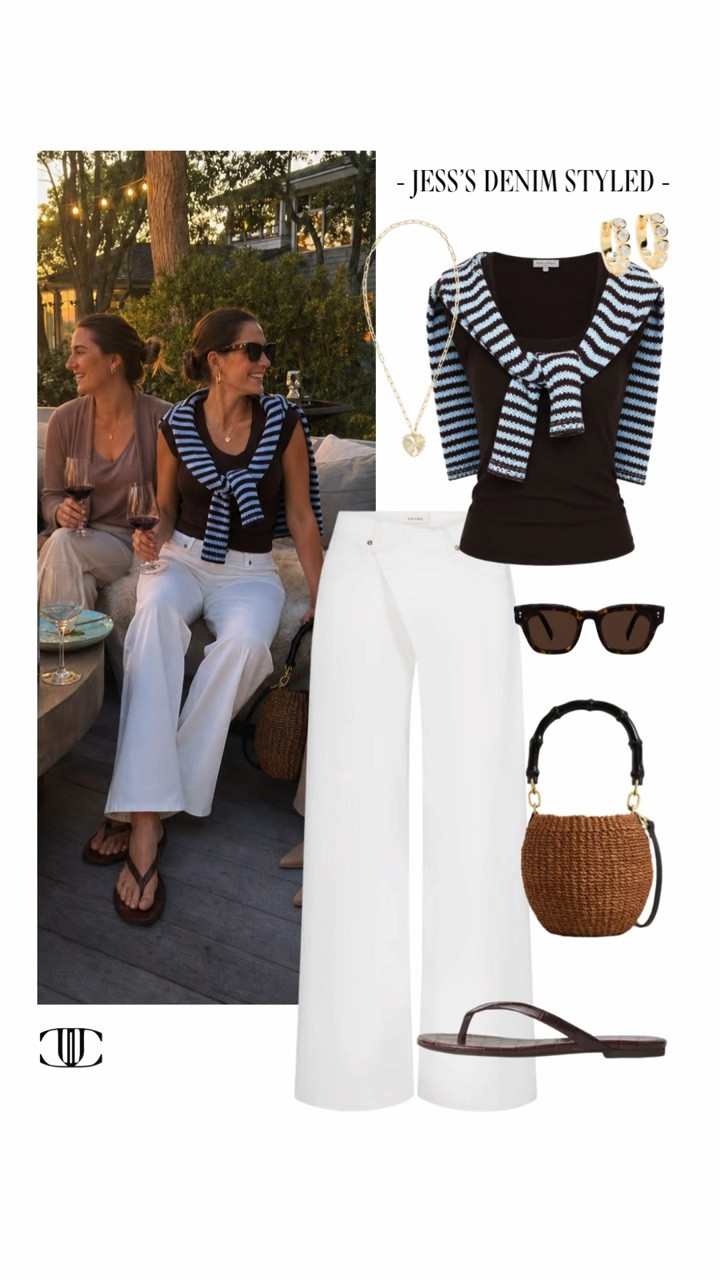 ✨ In this edition of Jess's Denim: timeless staples you'll wear on repeat.

Think crisp white denim, classic striped knits, and elevated basics that make getting dressed feel effortless. These are the pieces you'll reach for whether you're heading to brunch, traveling, running errands, or transitioning into fall.

Classic, versatile, and easy to style season after season. Tap to shop the entire edit in my LTK. 🤍✨

#LTKStyle #JesssDenim #NeutralStyle #CapsuleWardrobe #EverydayStyle #ClassicStyle #FallTransition #WardrobeEssentials #LTKFinds

#LTKootd #LTKSeasonal #LTKOver40