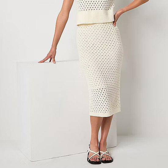 Worthington Womens Sweater Skirt | JCPenney