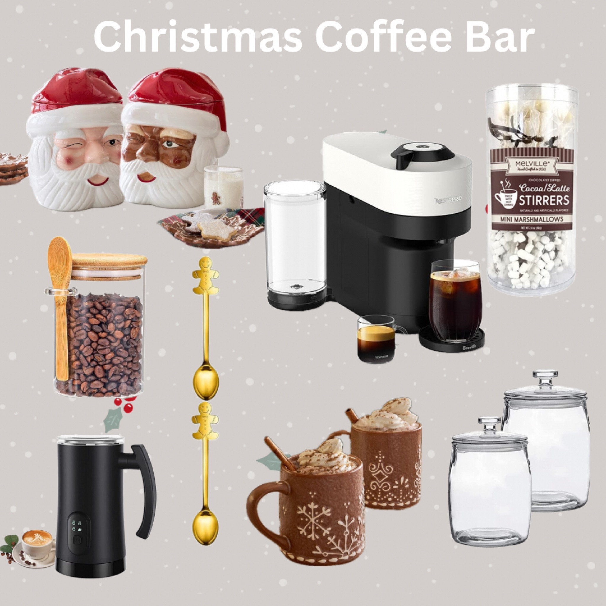 Everything you need forma festive Holiday Coffee, Cocoa Bar!

#LTKSeasonal #LTKHome #LTKHoliday