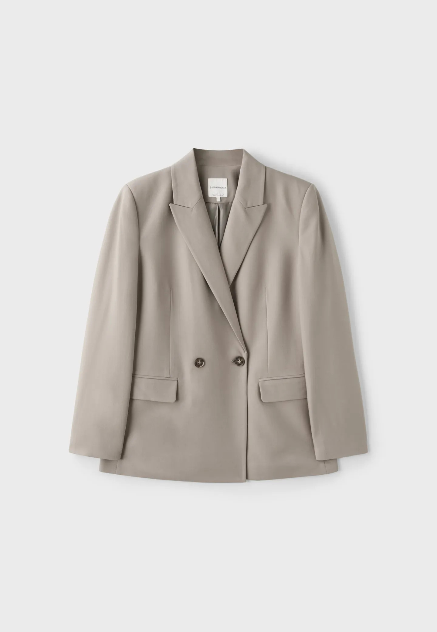 Straight buttoned blazer - Women's fashion | Stradivarius United Kingdom | Stradivarius (UK)