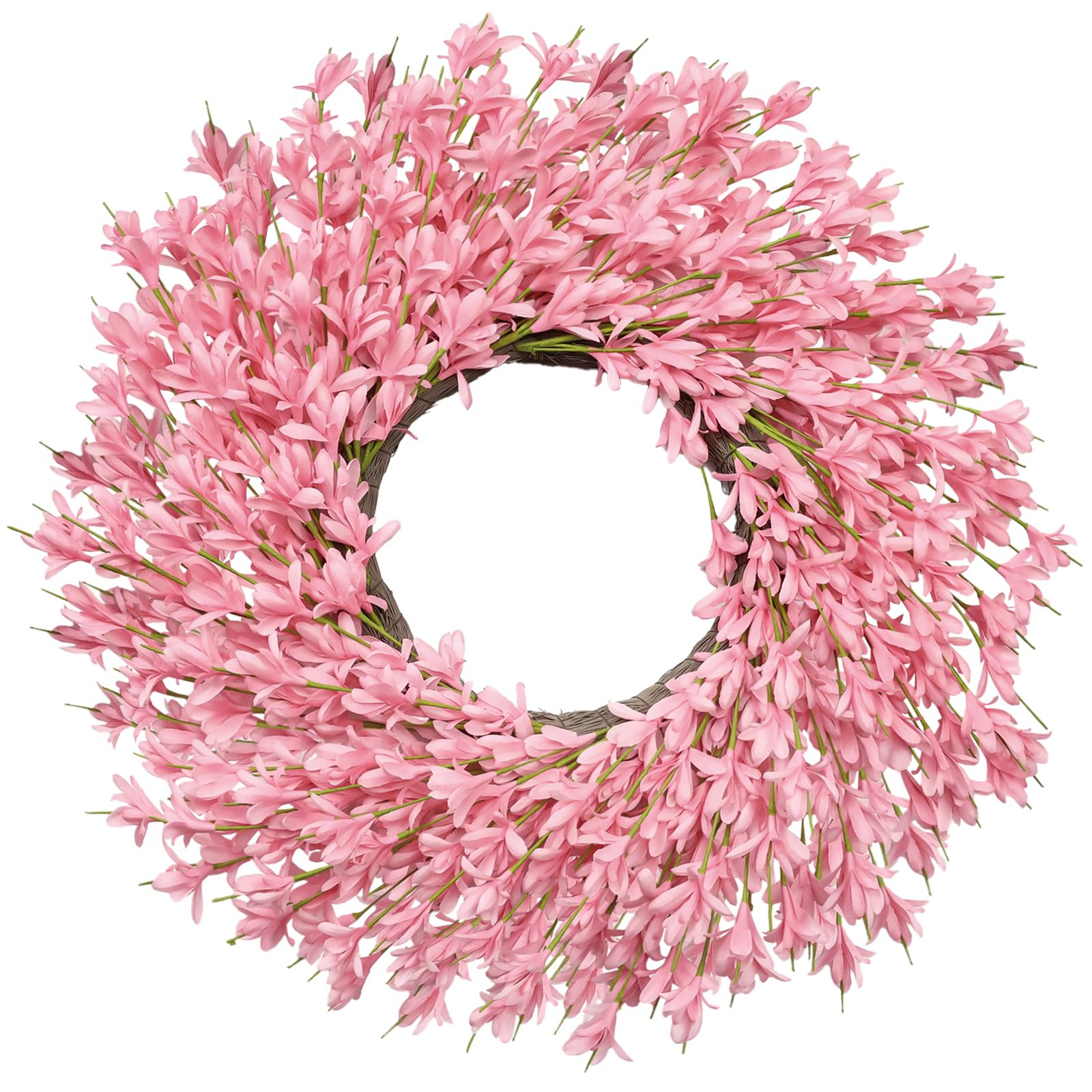 26 Inch Spring Wreaths for Front Door Large Valentines Spring Door Wreath Easter Wild Floral Summ... | Amazon (US)