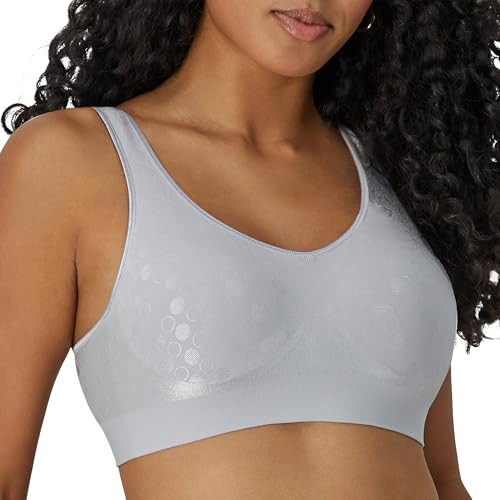 Bali womens Comfort Revolution Shaping Wirefree Df3488 Full Coverage Bra, Crystal Grey Pattern, 3X-Large US | Amazon (US)