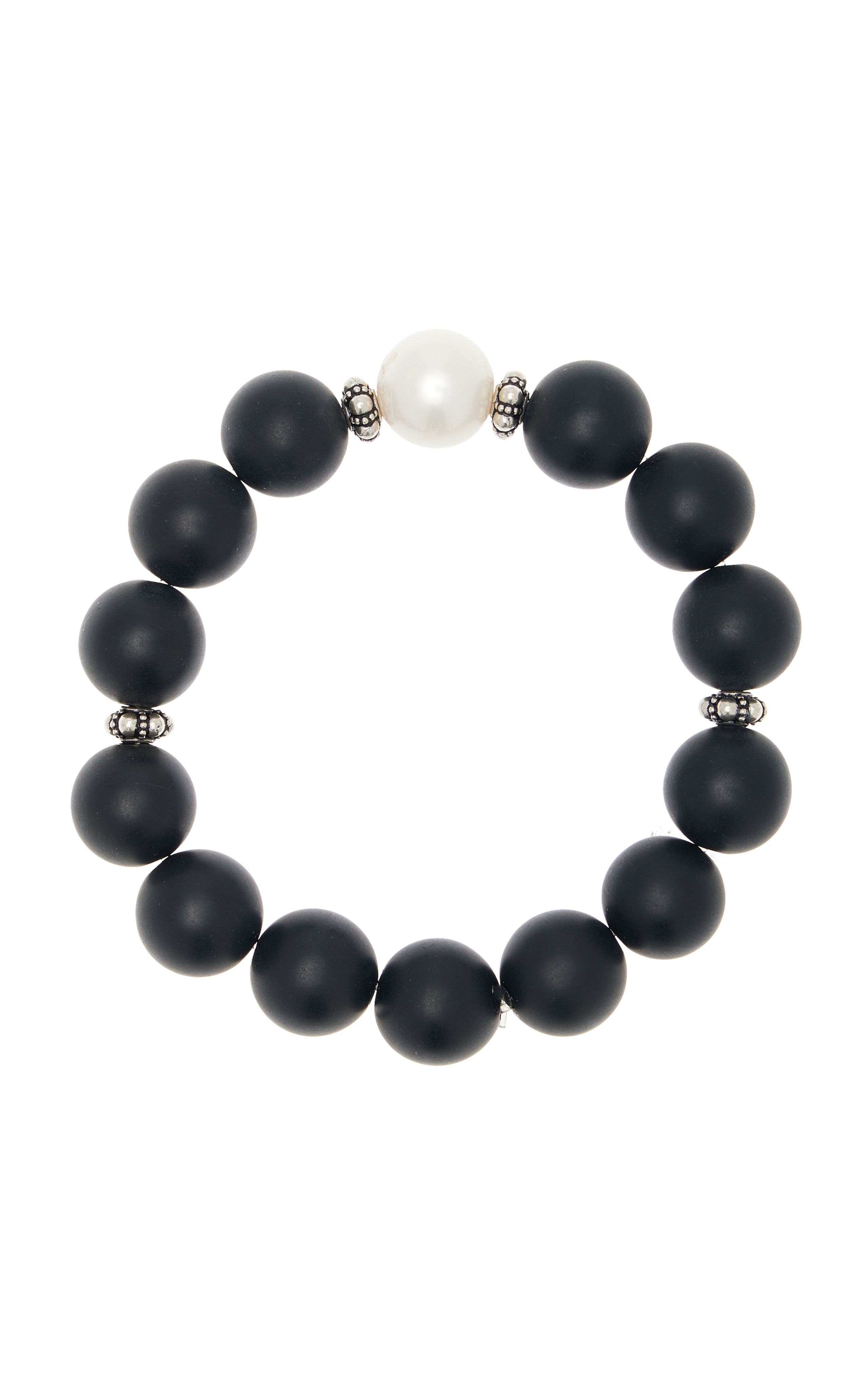 Onyx And Pearl Bracelet | Moda Operandi (Global)