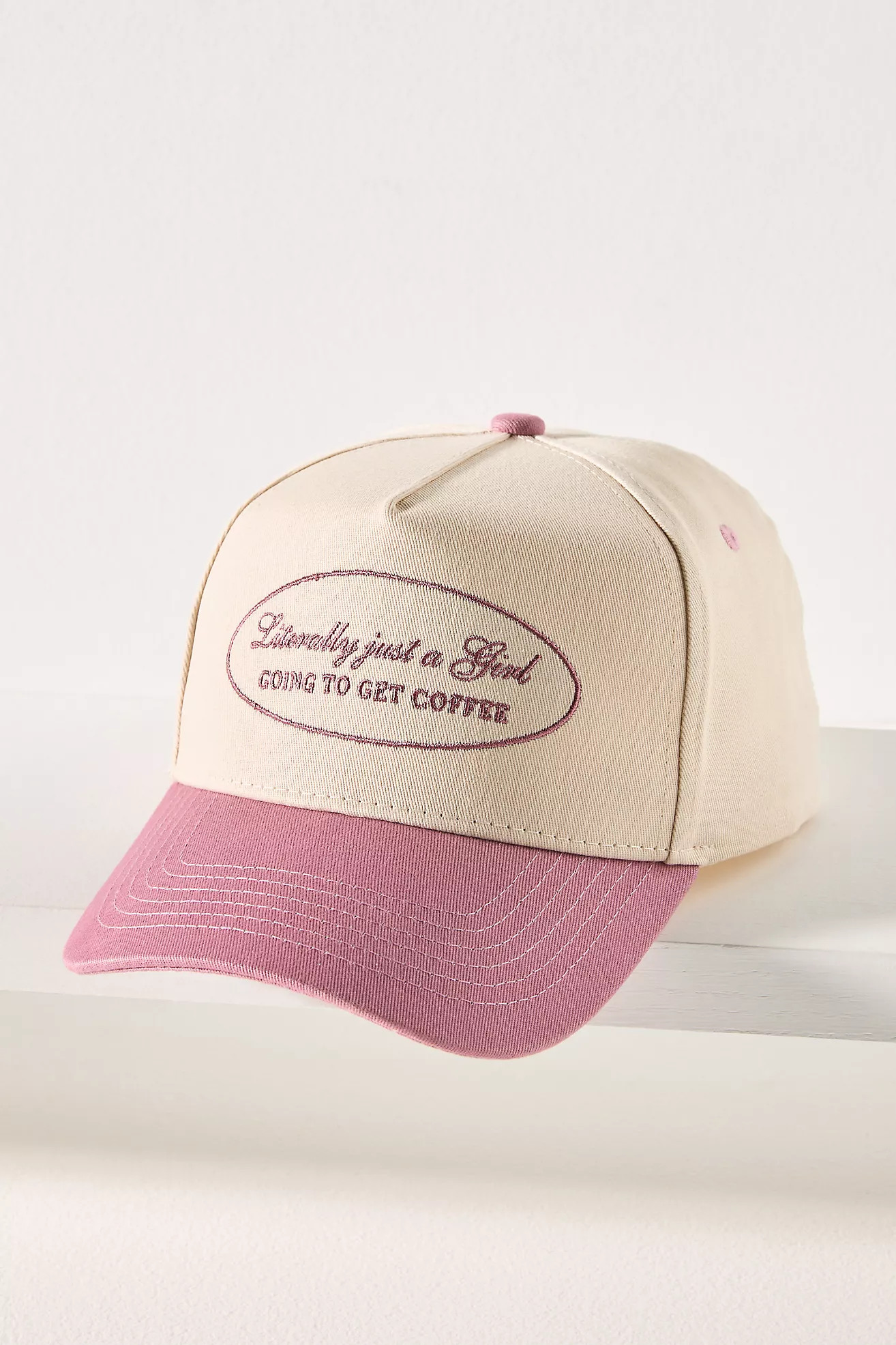 Kenz Kustomz Literally Just A Girl Trucker Hat | Anthropologie (US)