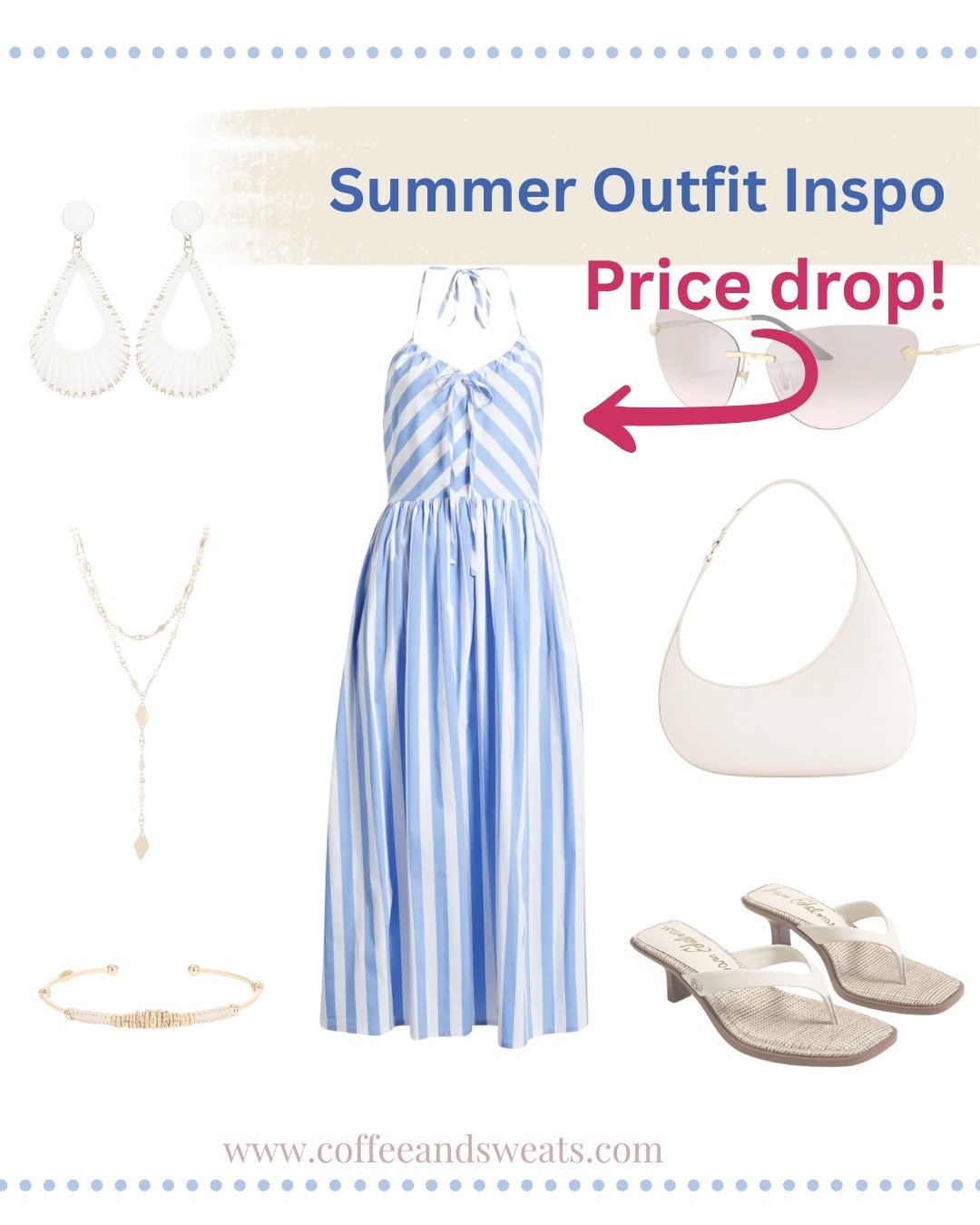 Price drop on this gorgeous halter neck summer dress! #cottondess #summerdress #mididress #halterneck #pricedrop

#LTKFindsUnder50 #LTKSaleAlert #LTKSeasonal