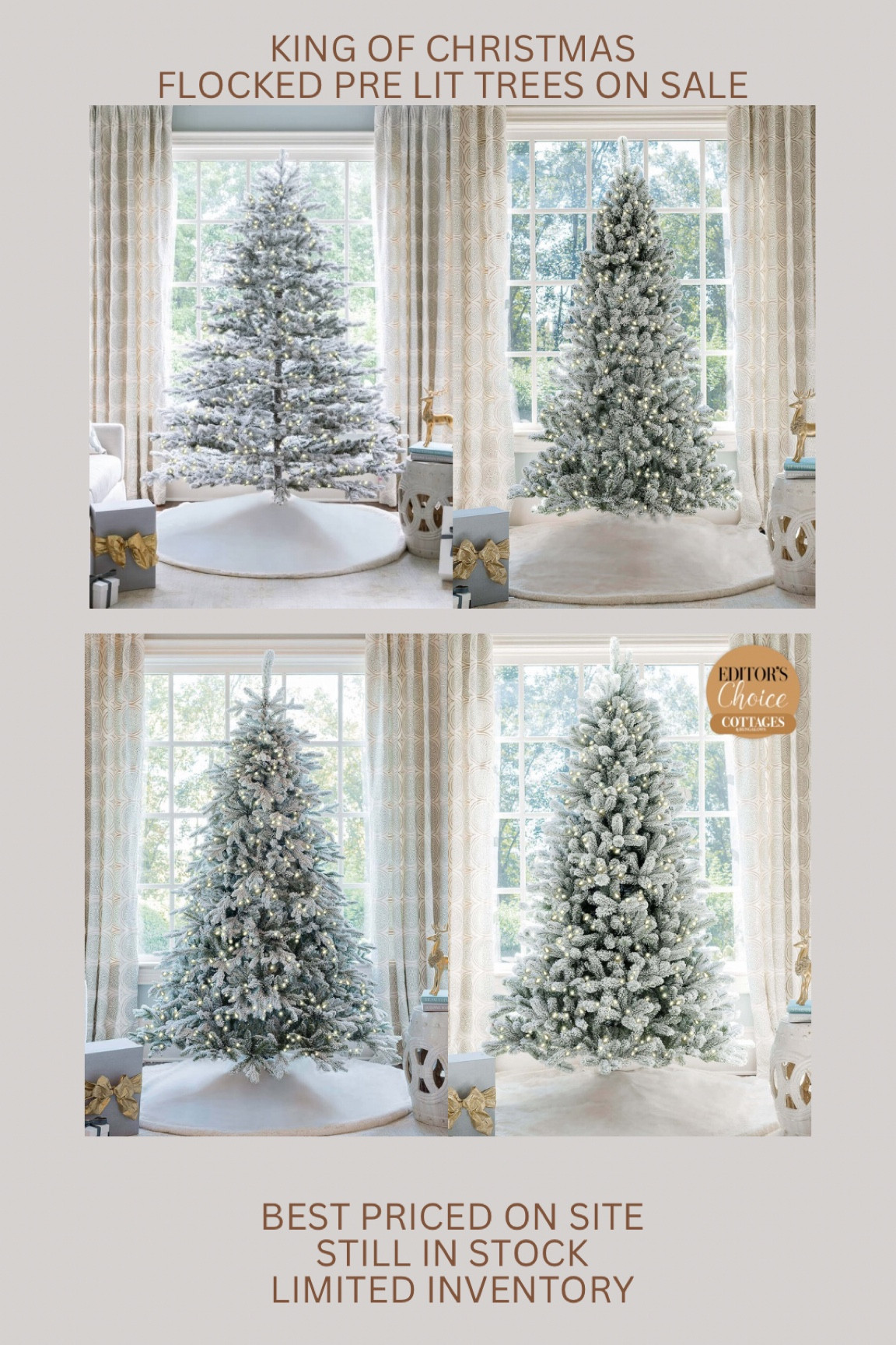 The best quality flocked Christmas trees!!! These are 100% worth the investment. These beauties still in stock & on sale!!! Limited inventory!

Their trees sell out every season!! 

#LTKHoliday #LTKSeasonal #LTKHome