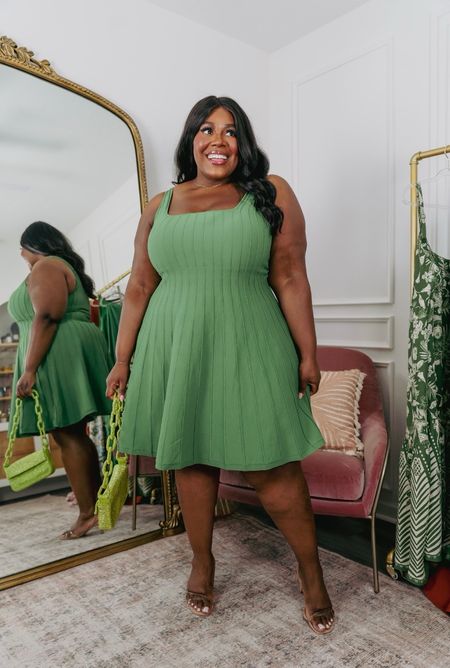 Brb, scheduling brunch with the girlies just so I can wear this dress💚 

Wearing XXL.

plus size fashion, dresses, wedding guest dress, vacation, spring outfit inspo, summer fashion, mini dress, maxi dress, brunch, girls night, date night looks, style guide

#LTKfindsunder50 #LTKfindsunder100 #LTKplussize