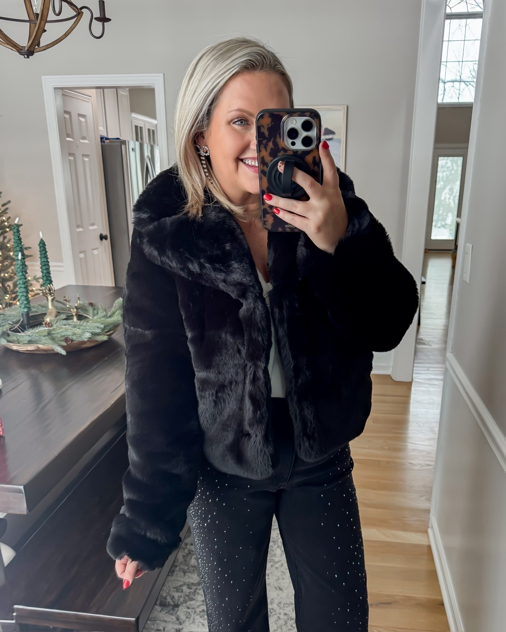 This faux fur coat from Walmart will elevate any look this holiday season.  

#LTKSeasonal #LTKOver40 #LTKHoliday