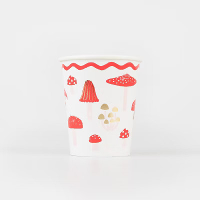 Meri Meri Merry Mushroom Cups (Pack of 8) | Target