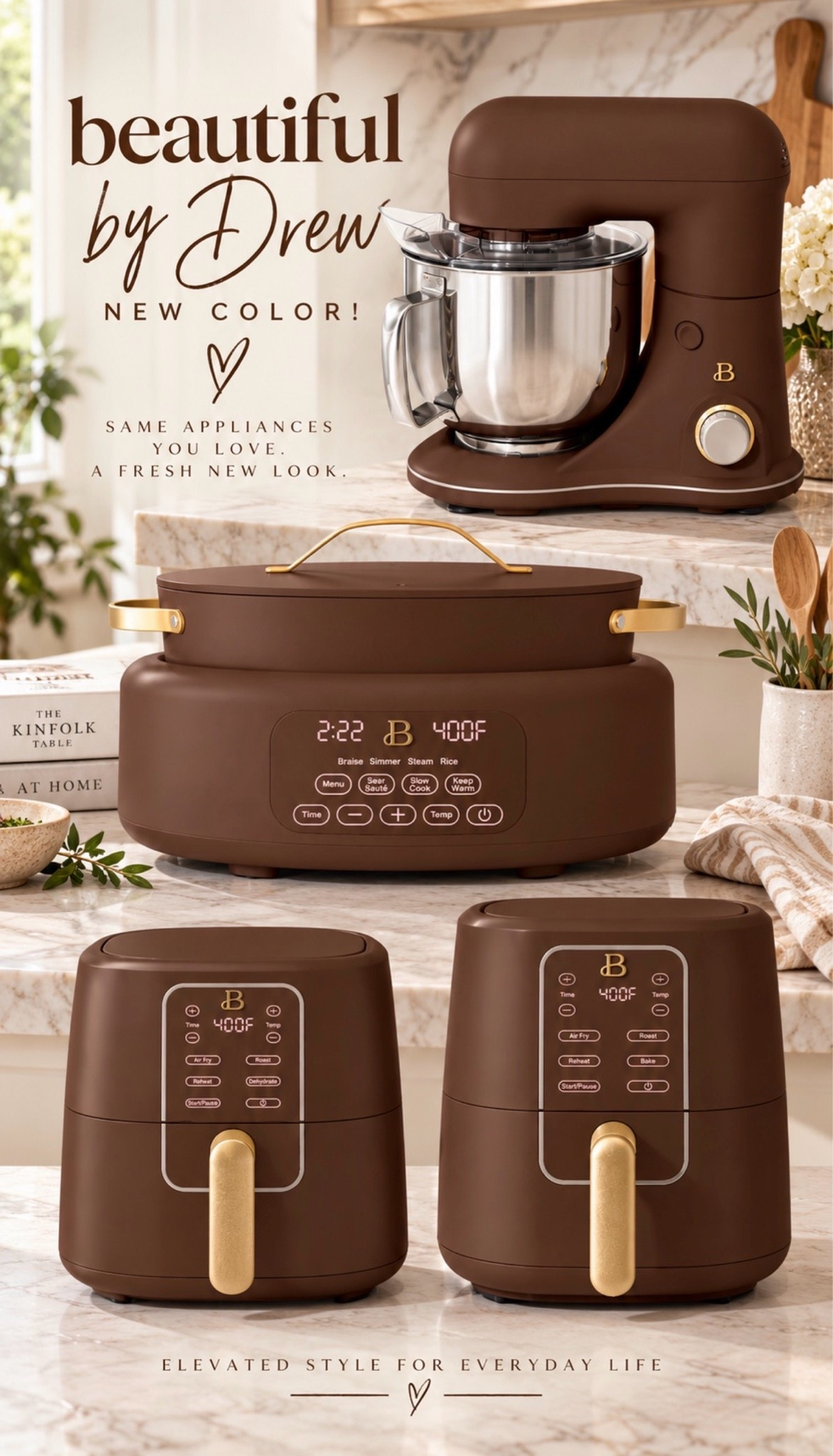 Beautiful by Drew Barrymore just launched new colors of our favorite appliances!!!