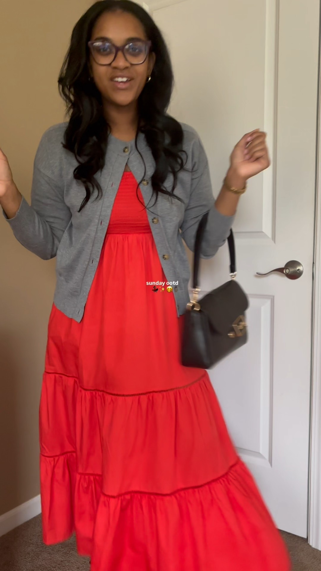 summer ootd - church edition😍 linked some similar options for the dress and sweater below! summer dress

#LTKStyleTip #LTKFindsUnder50 #LTKSeasonal