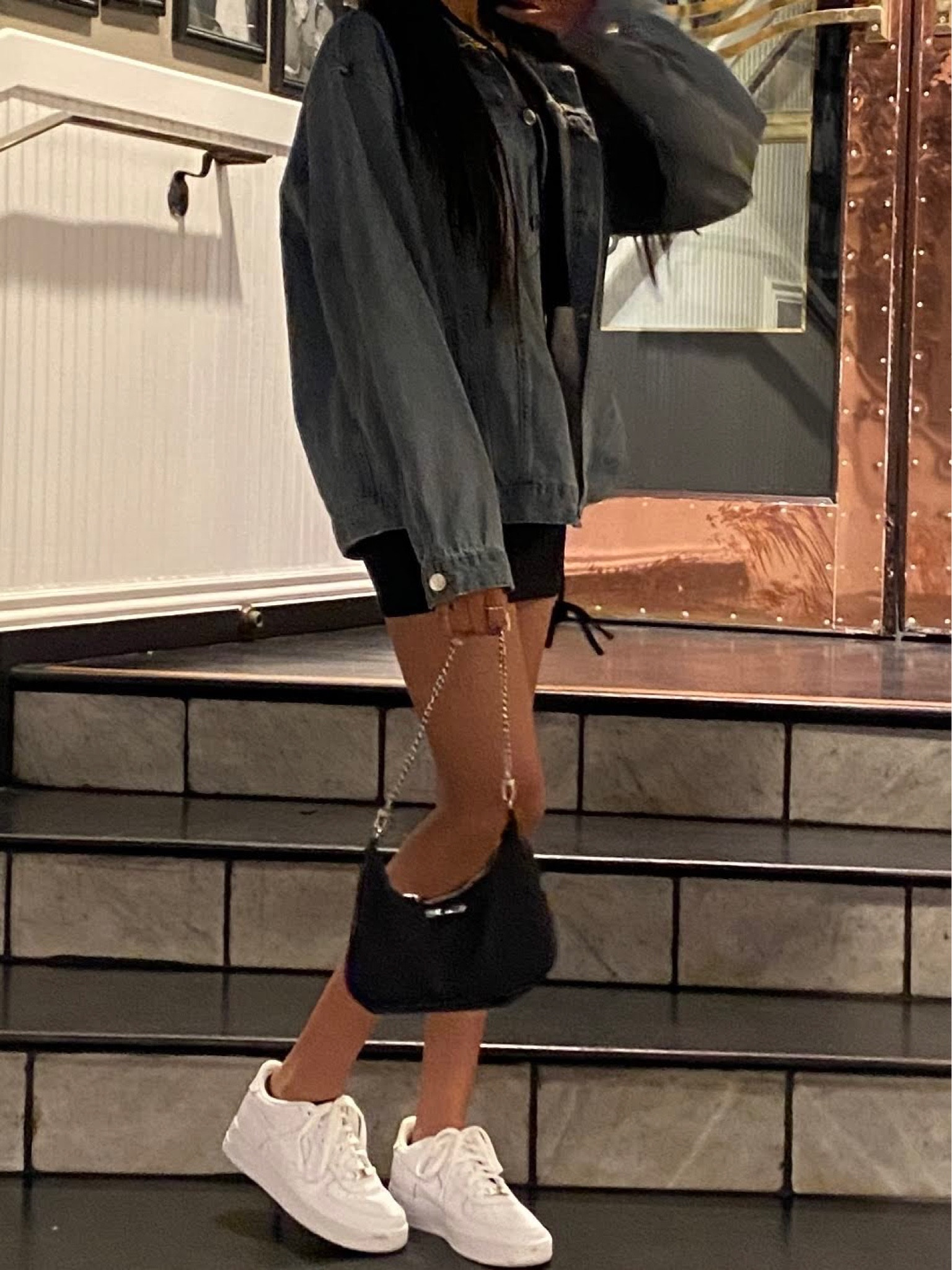 steve madden bag, black shoulder bag, white sneakers, air force 1s

#LTKFind #LTKshoecrush #LTKfit