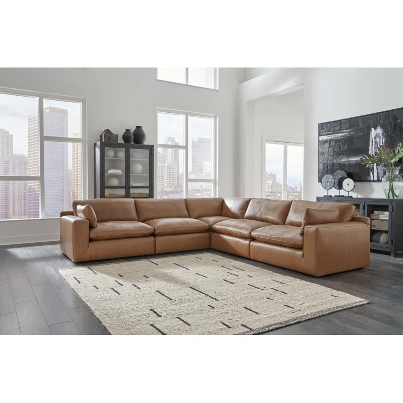 Vallarie 5 - Piece Upholstered Sectional | Wayfair North America