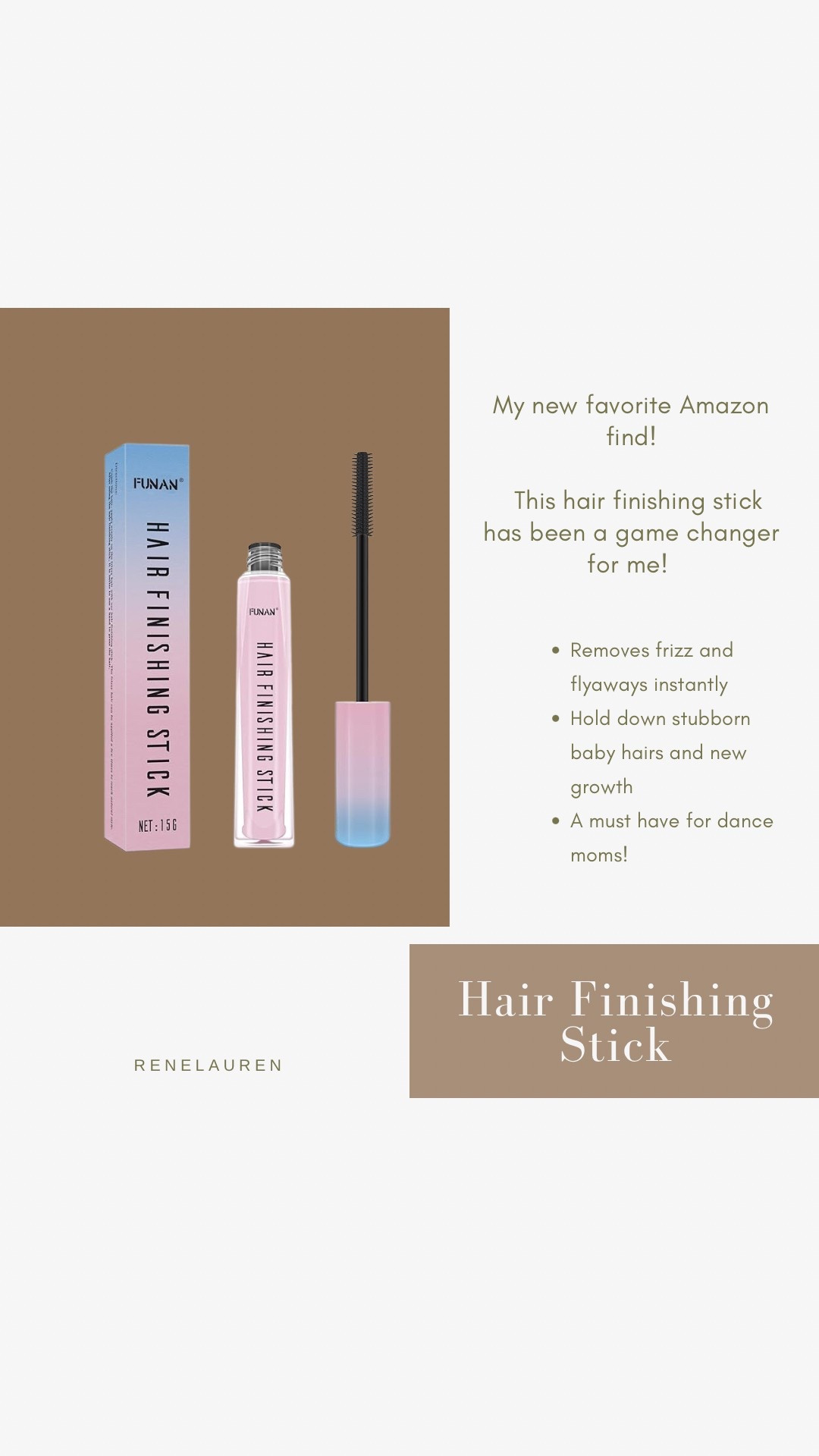 Remove Frizz and flyaways! So affordable on Amazon.   

Beauty must haves
Dance mom
Dancer essentials 
Competition dancer


#LTKBeauty