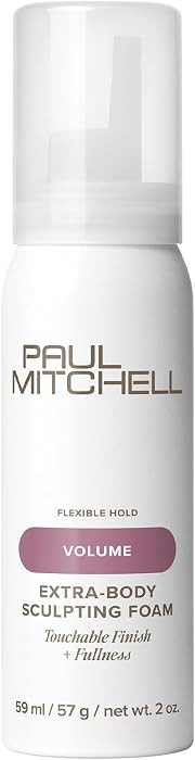 Paul Mitchell Extra-Body Sculpting Foam, Adds Fullness, Touchable Finish, For Fine Hair | Amazon (US)