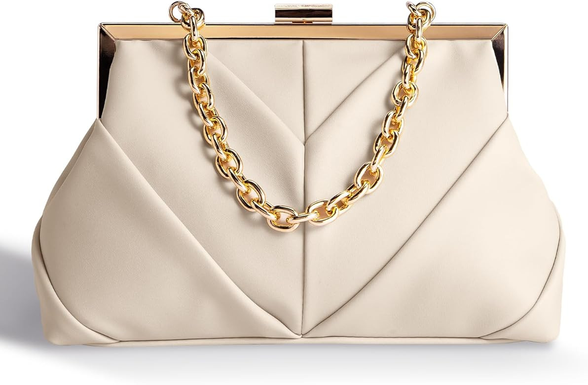 Elsblossion Clutch Purses for Women, PU Leather Evening Bag, Evening Handbags for Party, Prom, We... | Amazon (CA)