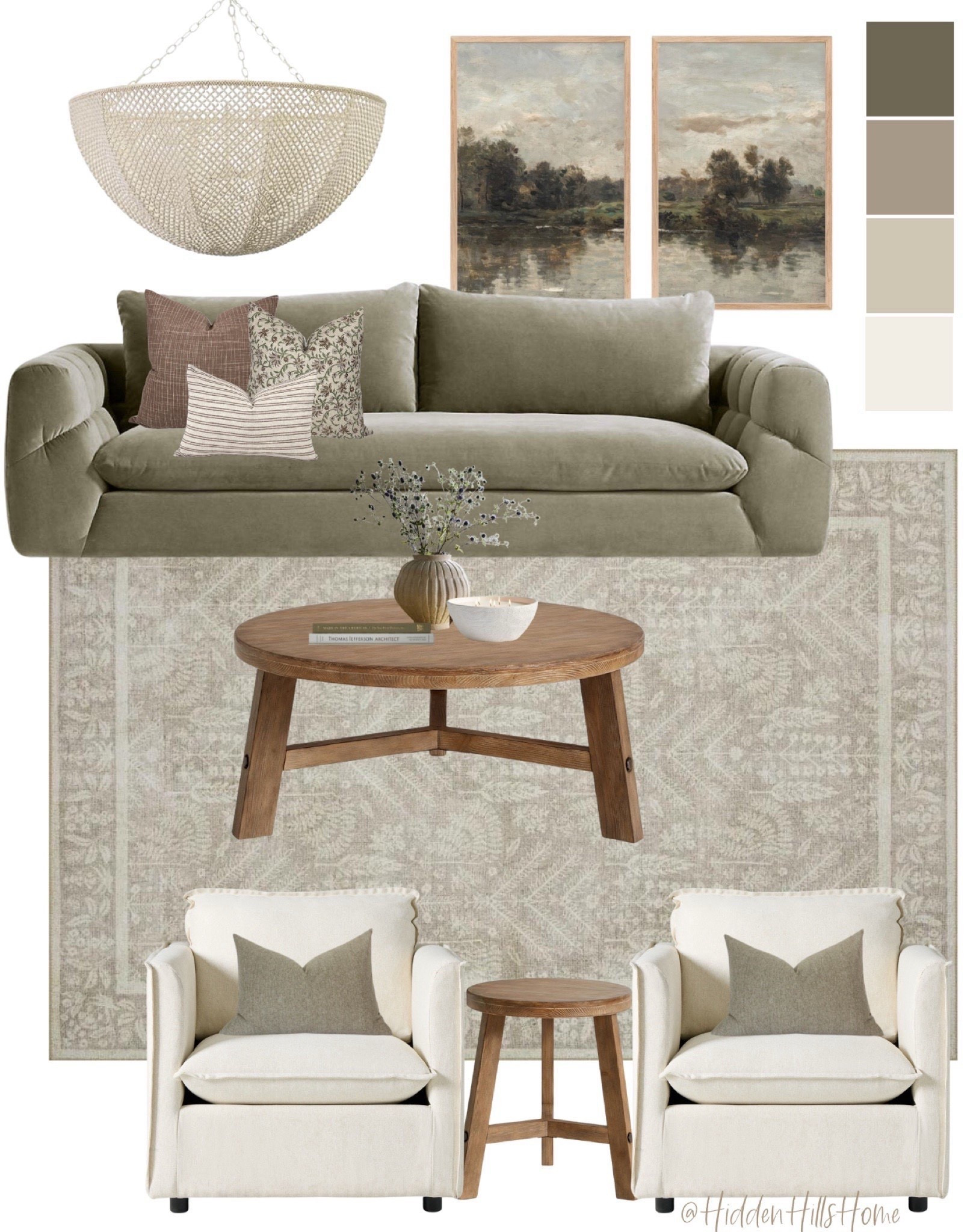 Living room mood board, living room decor, modern transitional living room, family room design #homedecor 

#LTKSaleAlert #LTKHome