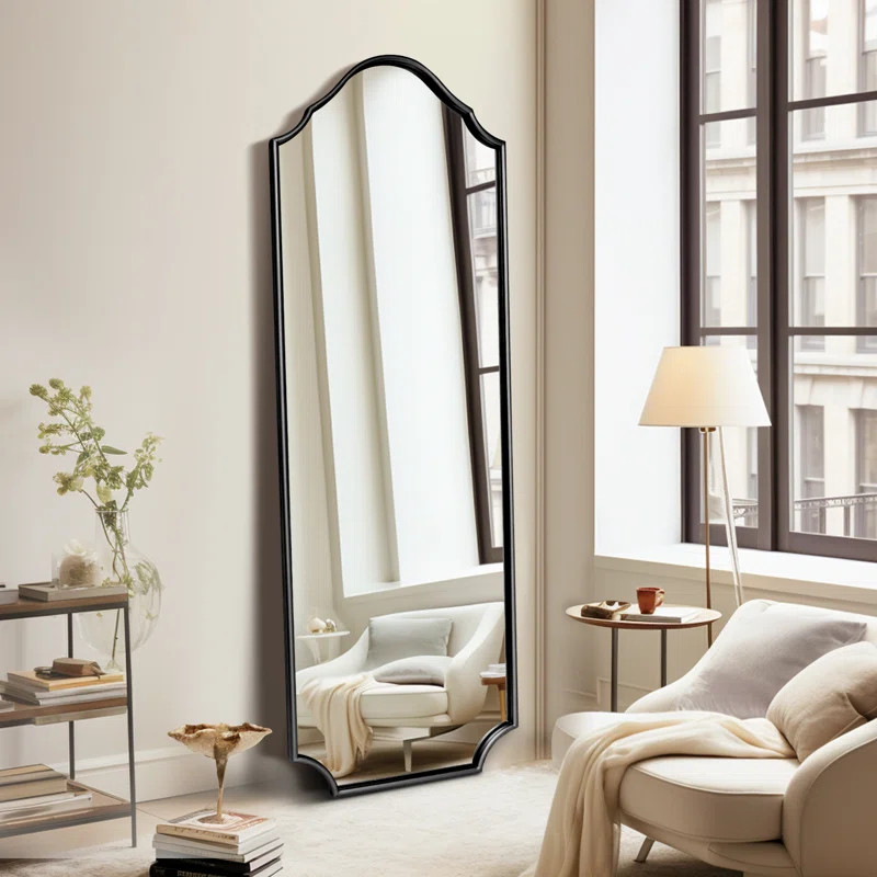 Lilith Metal Full Length Leaner Mirror | Wayfair North America