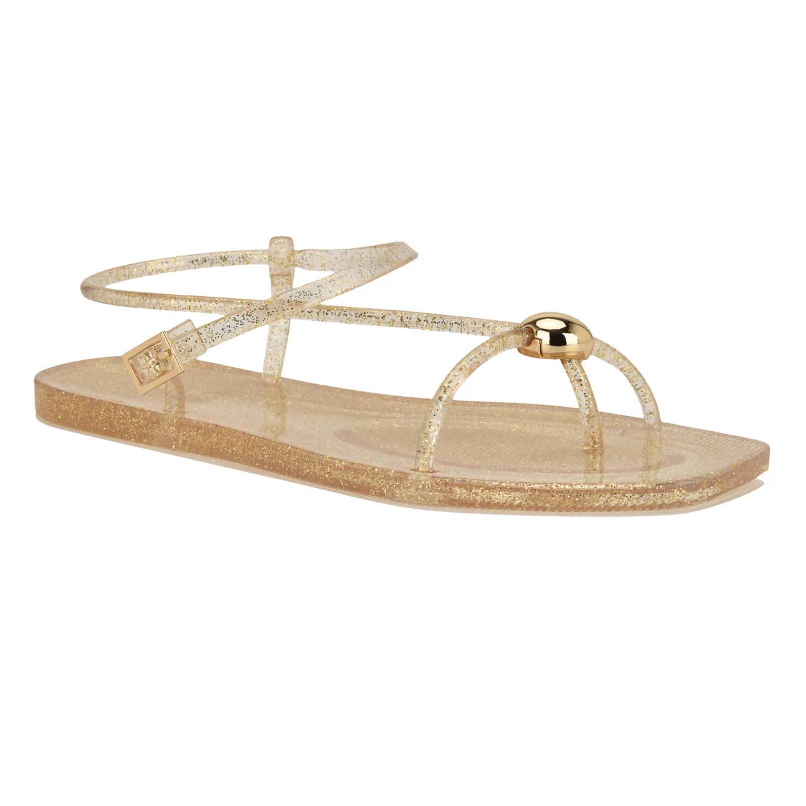 Nine West Shells Women's Square Toe Flat Casual Sandals | Kohl's