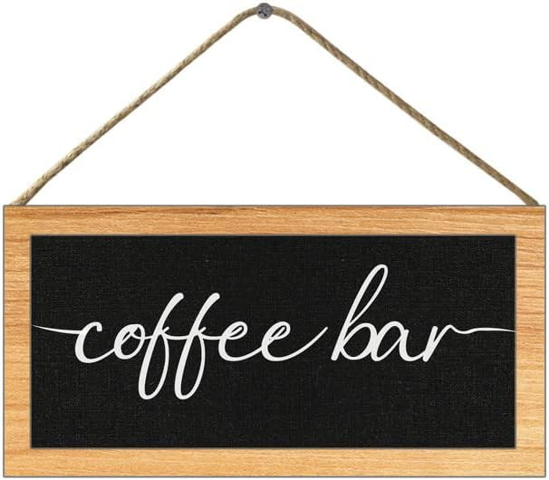 Coffee Bar Sign Decor,Coffee Sign,Coffee Decor for Coffee Bar Accessories, Coffee Table Decor,Cof... | Amazon (US)