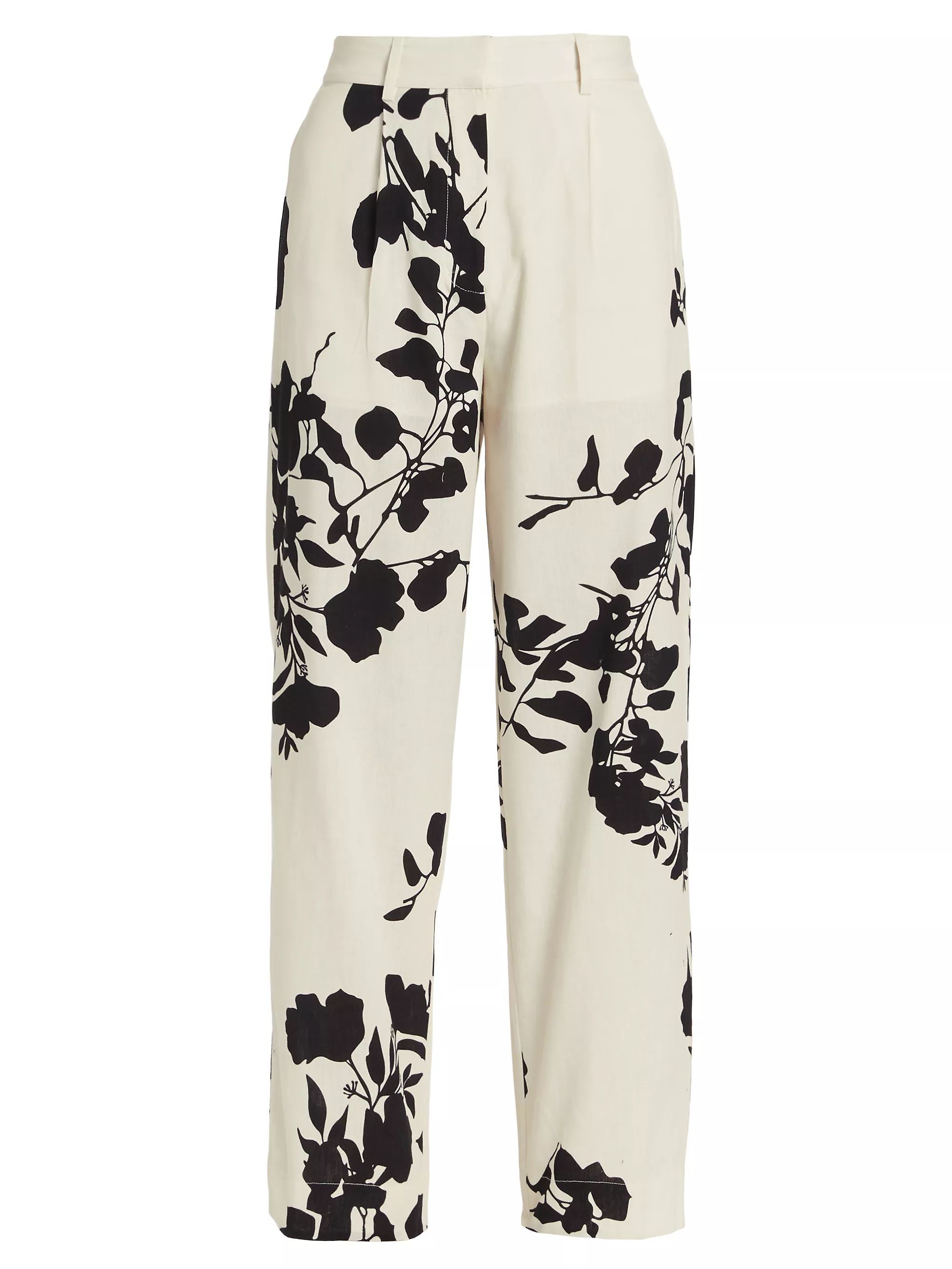 Zai Floral Cotton Pants | Saks Fifth Avenue
