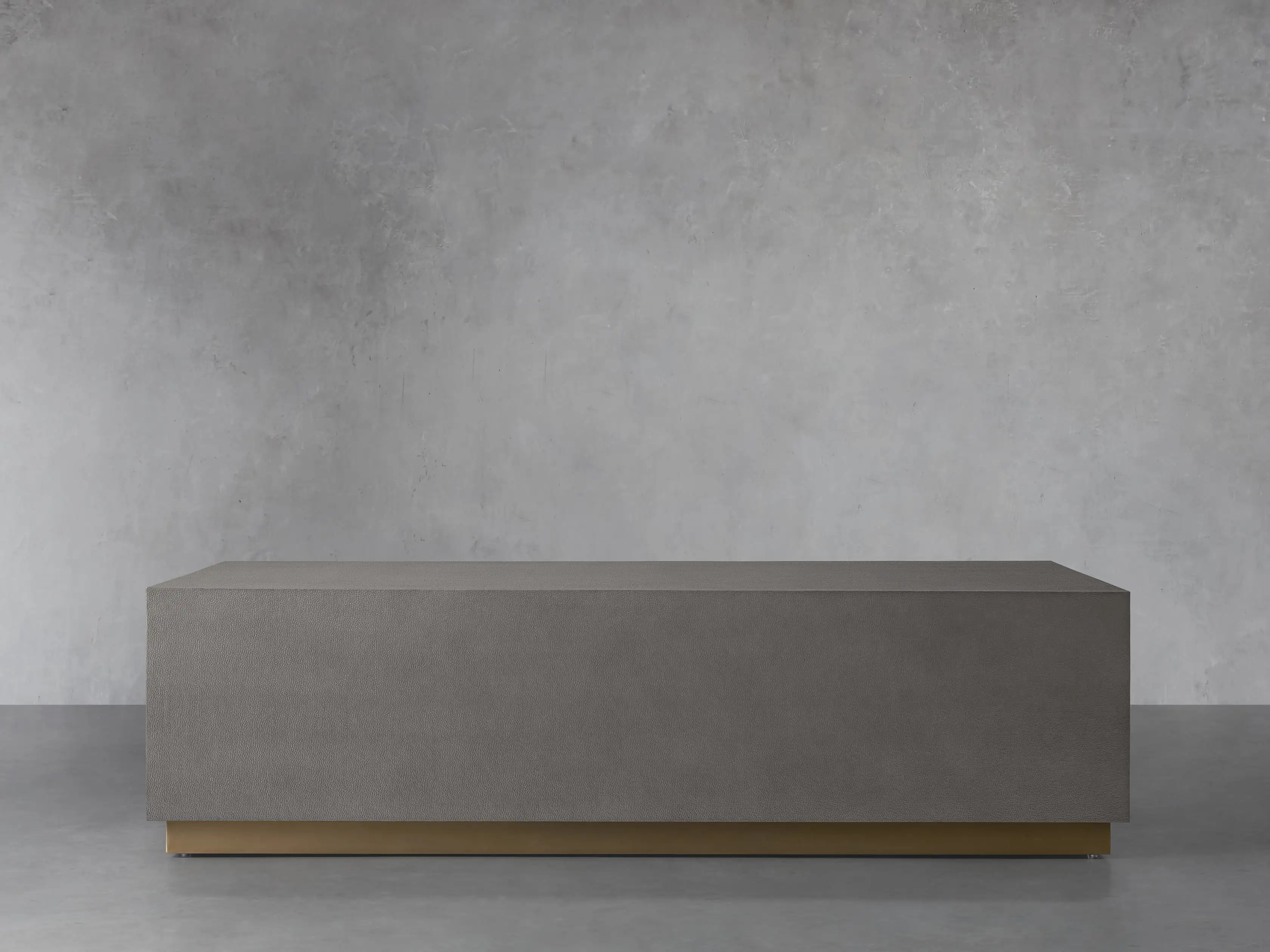 Malone Plinth Coffee Table | Arhaus