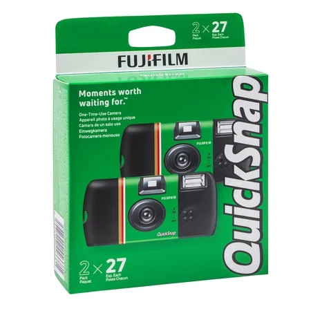Fujifilm Quicksnap One Time Use 35mm Camera with Flash, 2 Pack | Walmart (US)