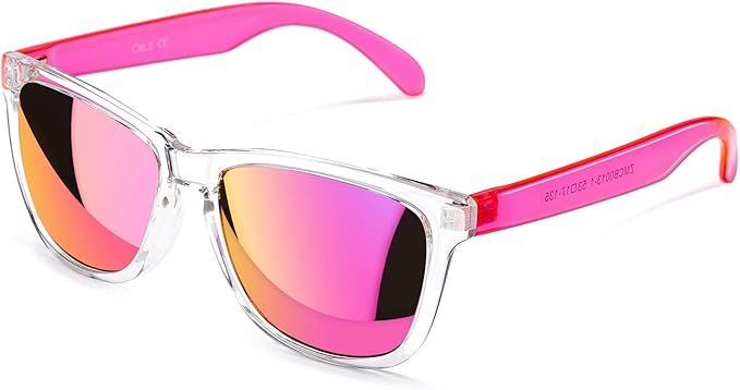 COLOSSEIN Womens Sunglasses UV400 Mirrored Lens, Fit for Outdoor, Vacation, Driving | Amazon (US)