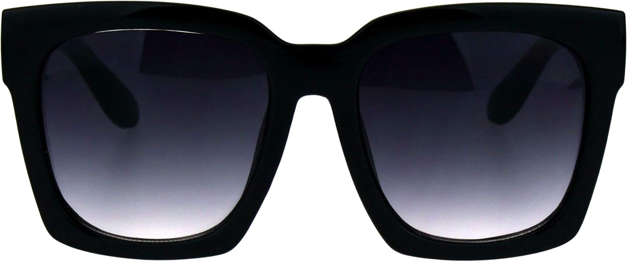 SUPER Oversized Square Sunglasses Womens Modern Hipster Fashion Shades | Amazon (US)