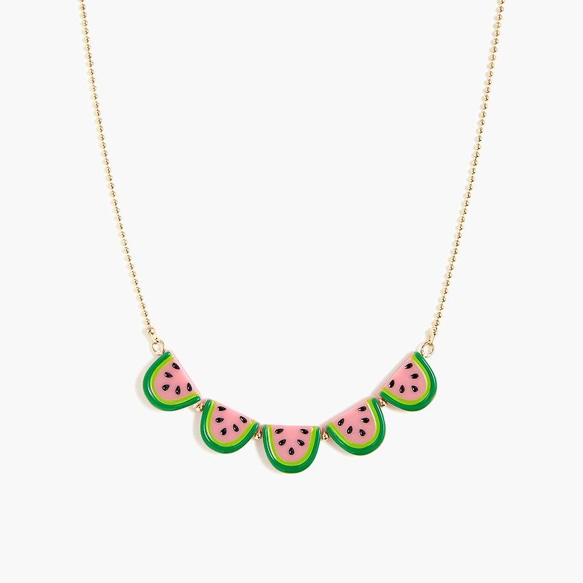 Girls' watermelon necklace | J.Crew Factory