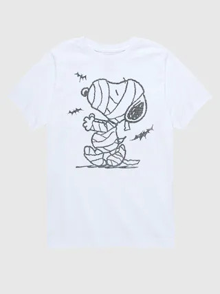 Toddler Peanuts Snoopy Mummy And Bats Short Sleeve Tee | Gap (US)
