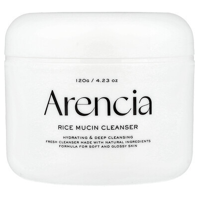 Arencia, Rice Mucin Cleanser, 4.23 oz (120 g) | iHerb