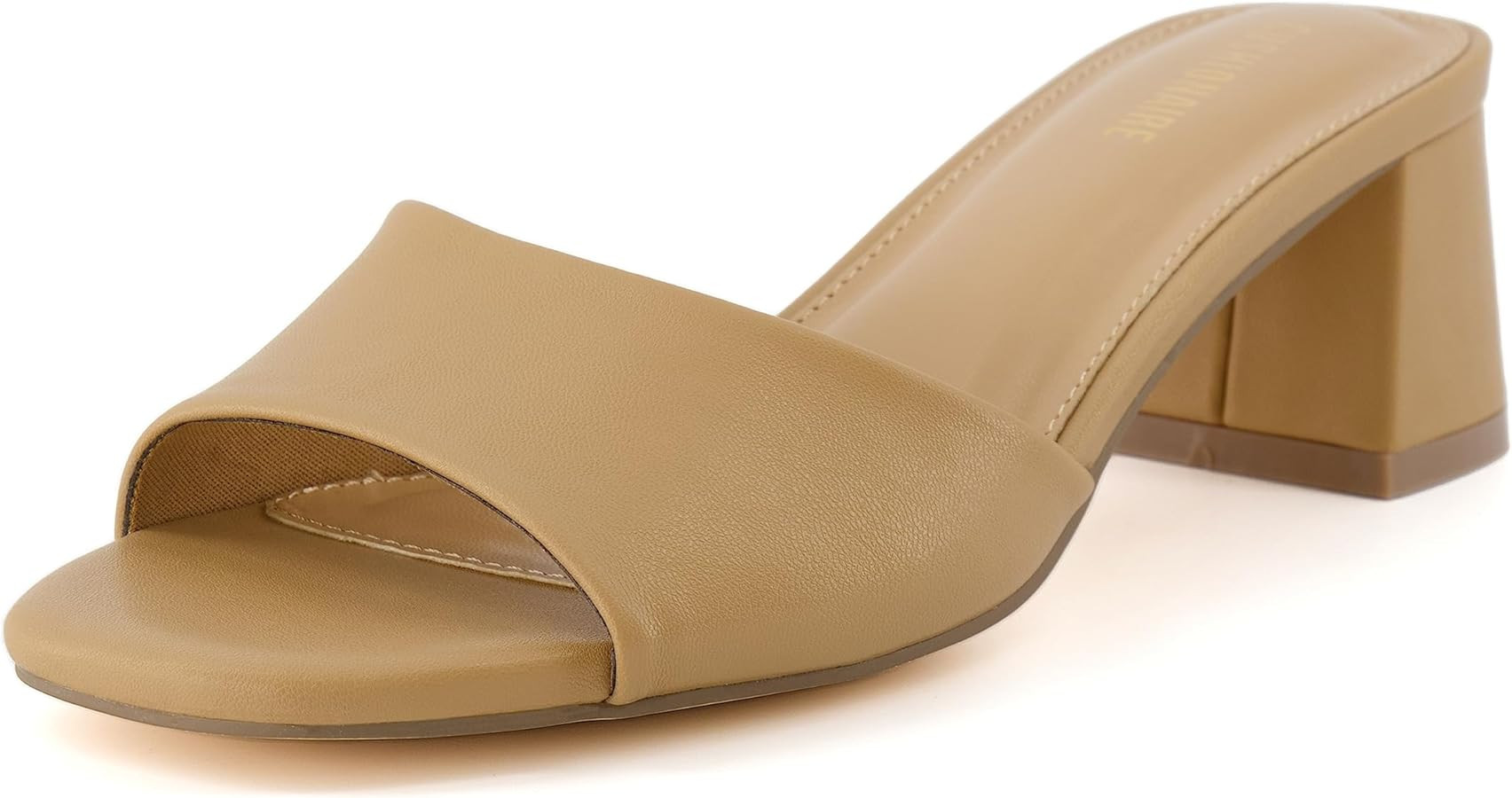 CUSHIONAIRE Women's Taboo one band dress sandal with +Memory Foam and Wide Widths Available | Amazon (US)