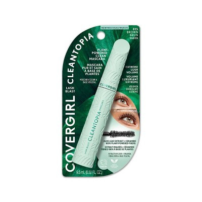 COVERGIRL Lash Blast Cleantopia Mascara - Brown - 0.32 fl oz: Thickening, Lengthening, Volumizing, Paraben-Free | Target