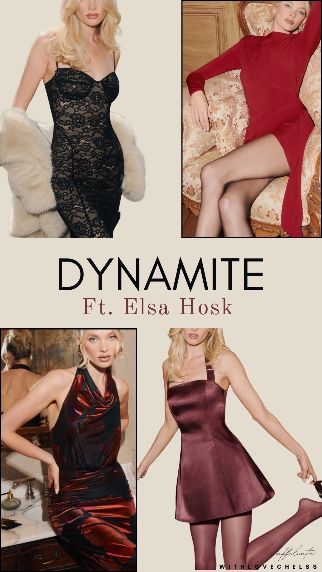 The new holiday collection ft. Elsa Hosk at Dynamite 

#LTKwinter #LTKpartywear #LTKcanada