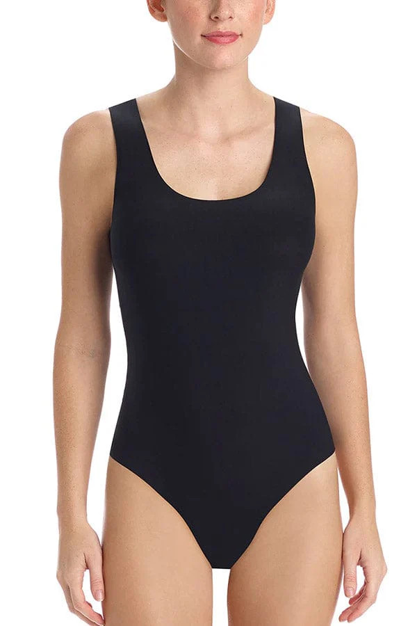 Butter Tank Bodysuit- Black Black / XS | Chérie Amour