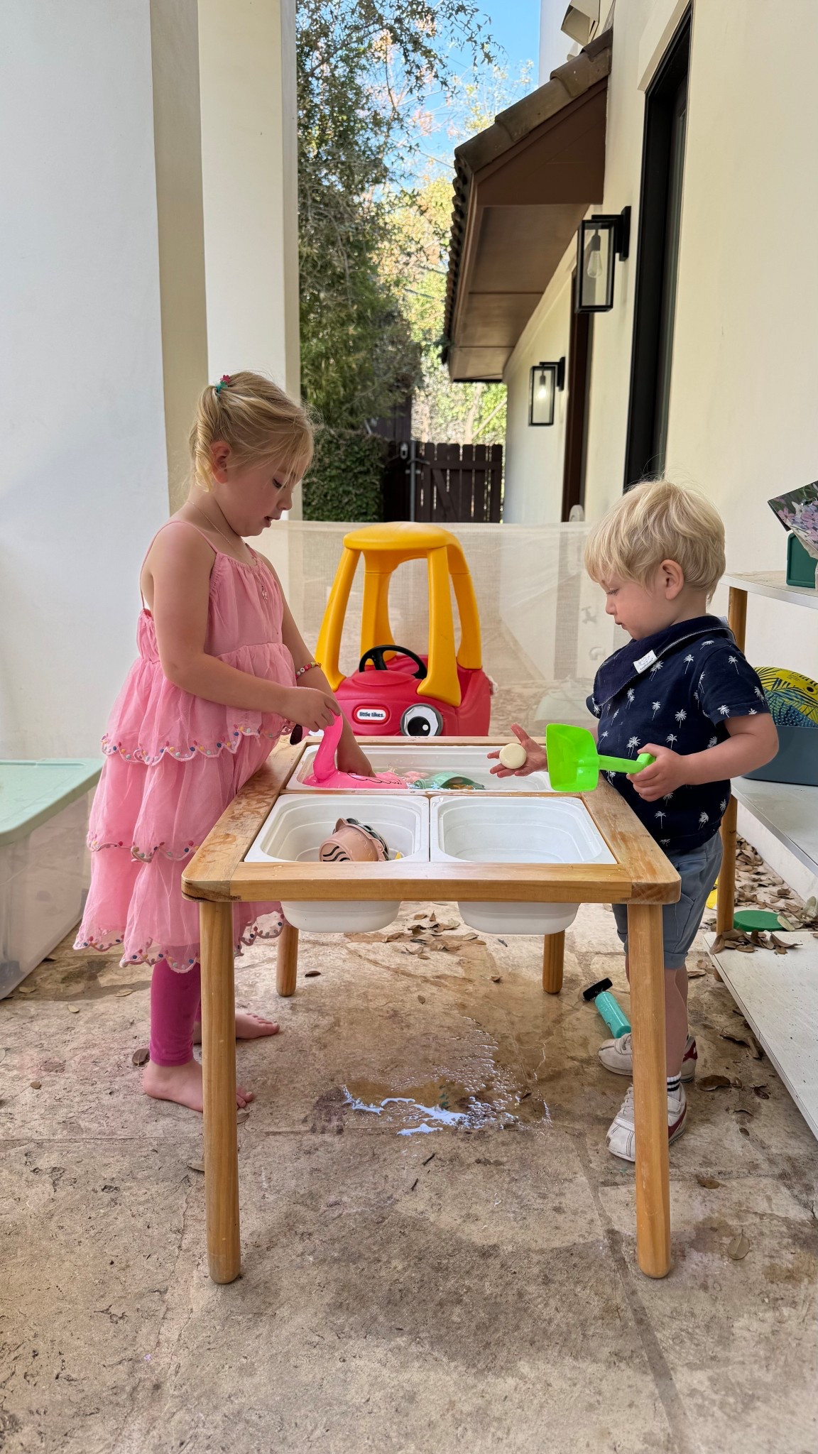 This sensory table from Amazon is still one of the best purchases I’ve made for my kids. We just moved it outside to use again as a water table now that it’s getting warmer. #toddlertoys 

#LTKKids #LTKHome #LTKFamily